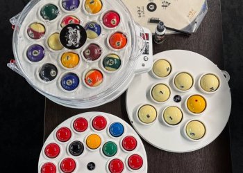 Машинка для чистки бильярдных шаров всех размеров