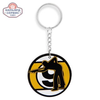 Брелок BK1004 на цепочке резиновый