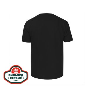 Футболка BS1991 (Черный, XXL 52-54, Хлопок 100%, 145г/м2)