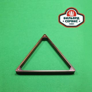 Треугольник деревянный BS1991 для шаров 67мм/68мм цвет махагон (пирамида)