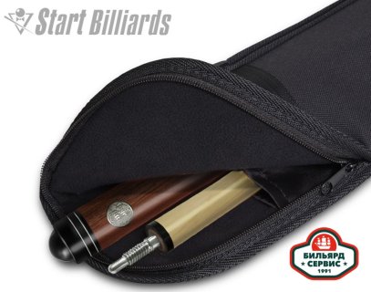 Чехол для кия 1х1 1-10 (чёрный)