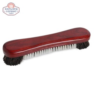 Щетка для бильярда Fortuna 02887 с натуральным ворсом махагон 30 см 1 шт.