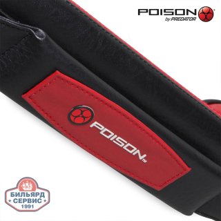 Тубус Poison Armor 1x1 красный/чёрный