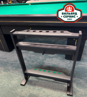 Киевница напольная для 6 киев, черная