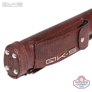 Тубус QK-S Musketeer 1x1 коричневый аллигатор