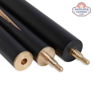 Кий Bradford SAM-01 2PC 3/4 с удлинителем черный (снукер)