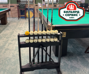 Киевница напольная для 6 киев, черная