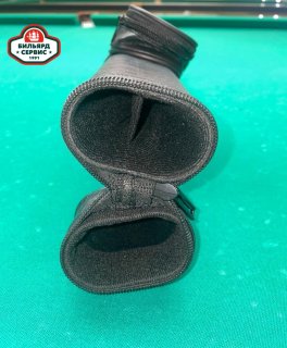 Тубус для кия чёрный (овальный)