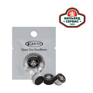 Наклейка для кия Kamui Pyramid Black ø13мм Soft 1шт.