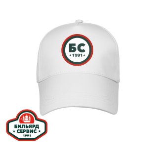 Бейсболка BS1991 70 (Белый, 54-61 , Хлопок 100%, 200г/м2)