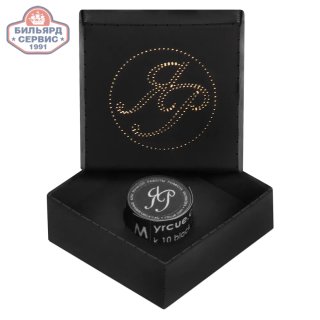 Наклейка для кия Р. Якимова K10 Black ø13,5мм Medium в индивидуальной упаковке 1шт.