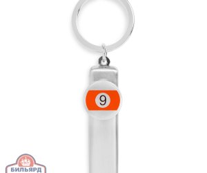 Брелок MT5007 на цепочке металлический