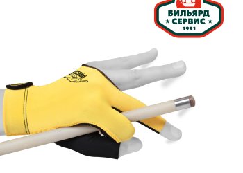 Перчатка Predator Second Skin желтая/черная левая S/M