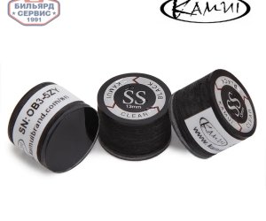 Наклейка для кия Kamui Clear Black ø13мм Super Soft 1шт.