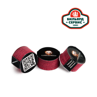 Наклейка для кия Super Diamond ø13,2 мм Medium 1шт.