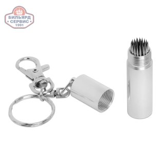 Инструмент-брелок для перфорации наклейки Tip-Pik Silver 1 шт.
