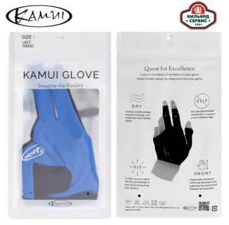 Перчатка Kamui QuickDry Short синяя/черная левая S