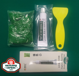 Клей для ремонта сукна (набор)