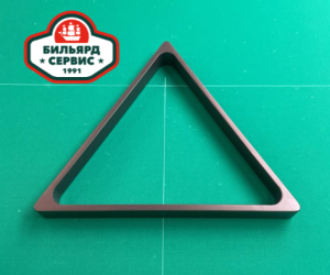 Треугольник деревянный BS1991 для шаров 67мм/68мм цвет черный (пирамида)