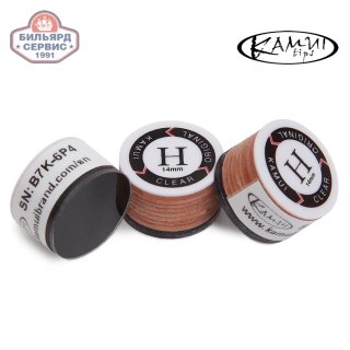 Наклейка для кия Kamui Clear Original ø14мм Hard 1шт.