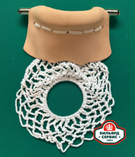 Комплект луз накладных для русского бильярда с сетками BS1991 (6 шт.)