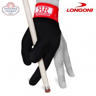 Перчатка Longoni Renzline Velcro чёрная цвет манжеты в ассортименте левая безразмерная