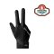 Перчатка для бильярда на правую руку чёрно/серая размер L