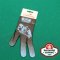 Перчатка Longoni Renzline Billiard Player Velcro черная/синяя левая безразмерная
