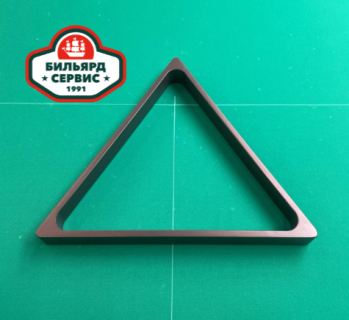 Треугольник деревянный BS1991 для шаров 67мм/68мм цвет черный (пирамида)