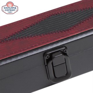 Кейс Fortuna Montana 1x1 черный/бордовый W11R72-13P