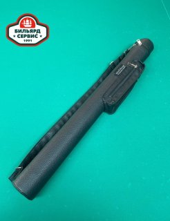 Тубус для кия 3РС Mosin мал.карман чёрн.матовый