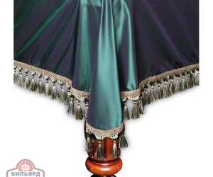 Покрывало Венеция 9фт шёлк зелёное