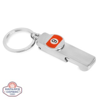 Брелок MT5007 на цепочке металлический