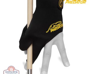 Перчатка Predator Second Skin черная/жёлтая левая L/XL