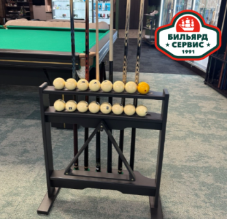 Киевница напольная для 6 киев, черная