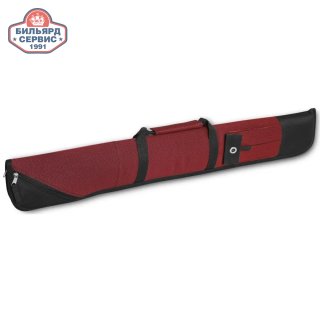 Чехол для кия 1-13 1х1 бордовый