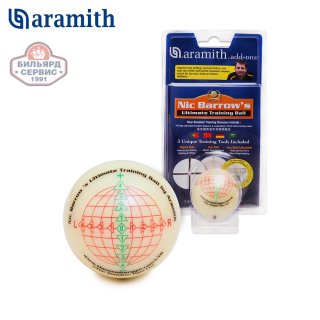 Шар тренировочный Aramith Ultimate Snooker 52,4 мм (блистер)