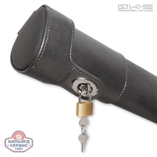 Тубус QK-S Musketeer 1x1 с отделением для удлинителя серый металлик