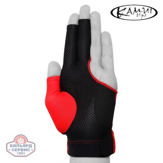 Перчатка Kamui QuickDry красная/черная левая XS