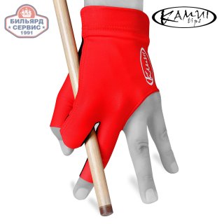 Перчатка Kamui QuickDry красная/черная левая XS