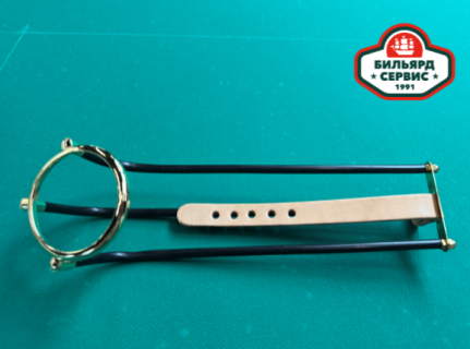 Комплект луз для хейбола/пула/снукера с сетками и скатами BS1991 (6 шт., бежевый ремешок)