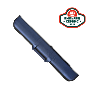 Чехол для кия 1-22 2х2 синий