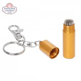 Инструмент-брелок для перфорации наклейки Tip-Pik Gold 1 шт.