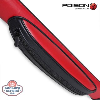 Тубус Poison Armor 1x1 красный/чёрный