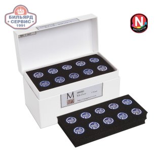 Наклейка для кия Navigator Blue Impact ø14мм Standard Medium 1шт