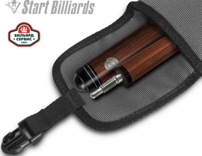 Чехол для кия 1-12 1х1 серый