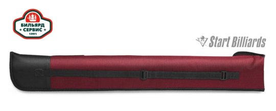 Чехол для кия 1-12 1х1 красный