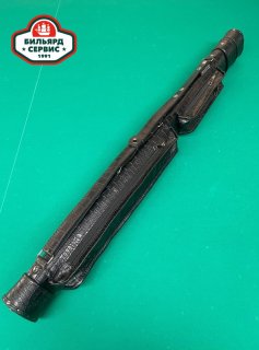 Тубус для кия 2РС 1х1 Mosin Тэйлор чёрн.кроко