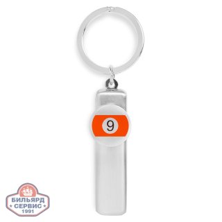 Брелок MT5007 на цепочке металлический