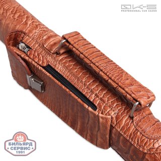 Тубус QK-S Tomahawk 1x1 светло-коричневый аллигатор